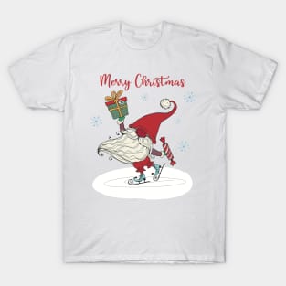 Happy santa skating T-Shirt